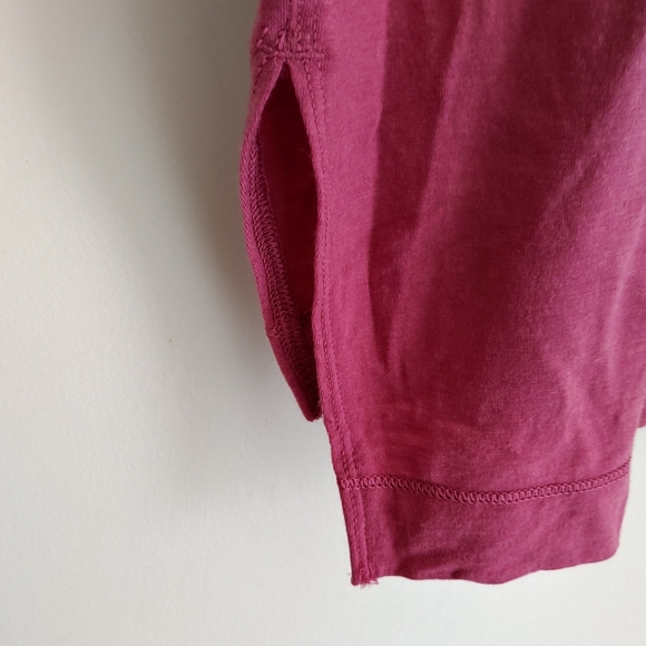 Kit and Ace Merino Turtleneck Long Sleeve Tee Knit Top Pocket Size Small Pink - Picture 9 of 16